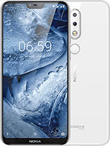 Best available price of Nokia 6-1 Plus Nokia X6 in Capeverde